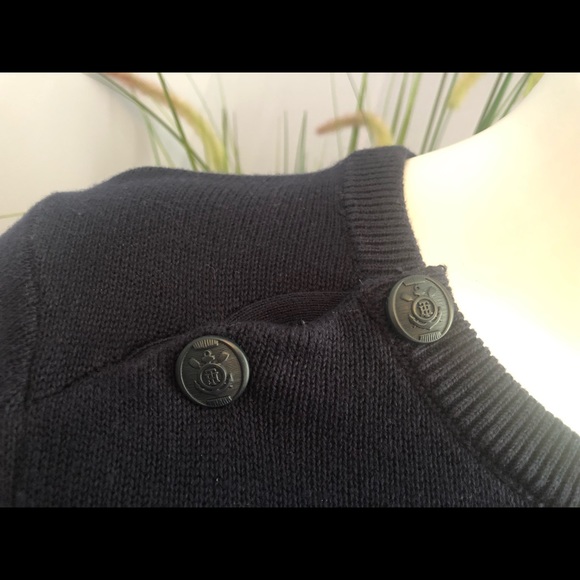 NWT Tommy Hilfiger Navy Blue Sweater M - Picture 3 of 5